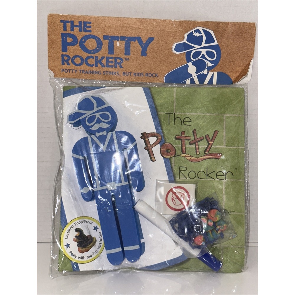 The‎ Potty Rocker Toddler Potty Training Play Kit with Book and Figurine NEW